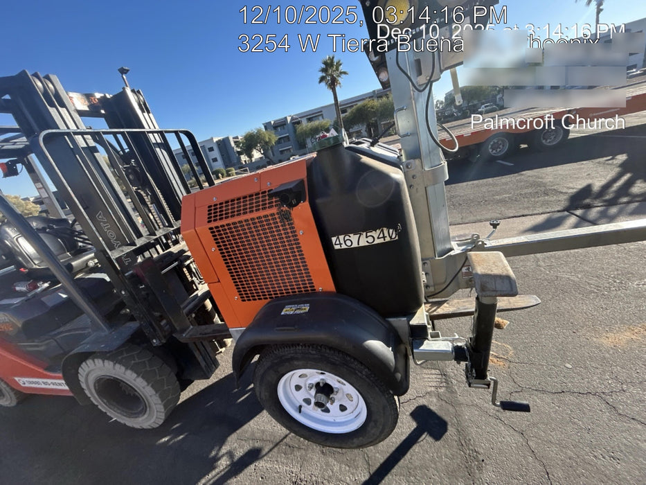 2024 Wanco WLTT-4MM4K Diesel, Deep Sea Controller, Shore Power Plug, Auto Start, (4) 350W LED Floodlights, 4kW Generator, 60 Gal Fuel Tank, 2" Ball, T3