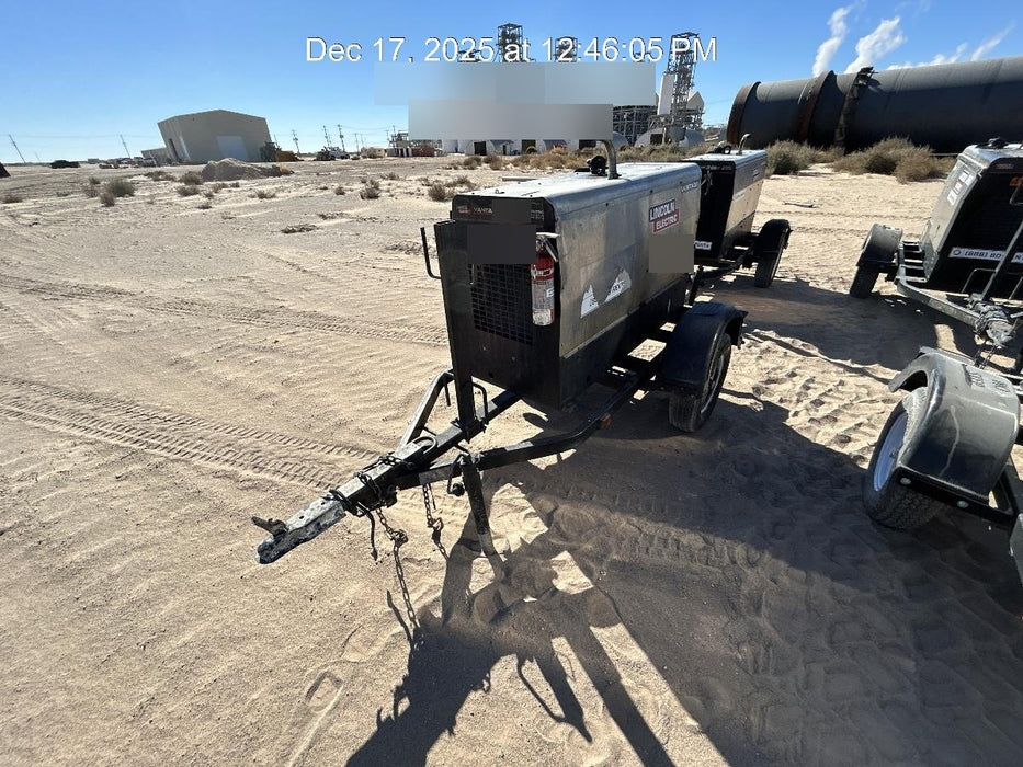 2019 Lincoln Electric Vantage 322 Lincoln Vantage 322 Welder w/Trailer, Light Kit, Cable Rack