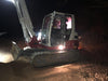 2019 Takeuchi TB290 Cab/Heat/AC Rubber tracks, Dozer blade, Travel alarm, Auxiliary hydraulics w/Manual QC, Hydraulic thumb, 18", 24", and 36" Buckets