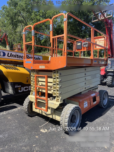 2019 JLG 4069LE Solid Non Marking Tires, Rotating Beacon