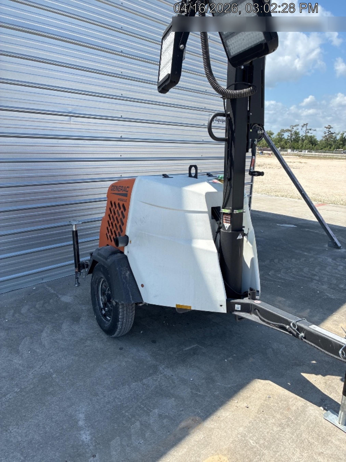2025 Generac MLT6SMDS Diesel, Mitsubishi / Final Tier 4 Engine, 10.5 HP @ 1800 RPM, (4) 320W G4 LED's, Brushless Excitation, Capacitor Regulated, Vertical Mast, Manual Winch, 5kW Export Power, Power Zone Auto Light Controller