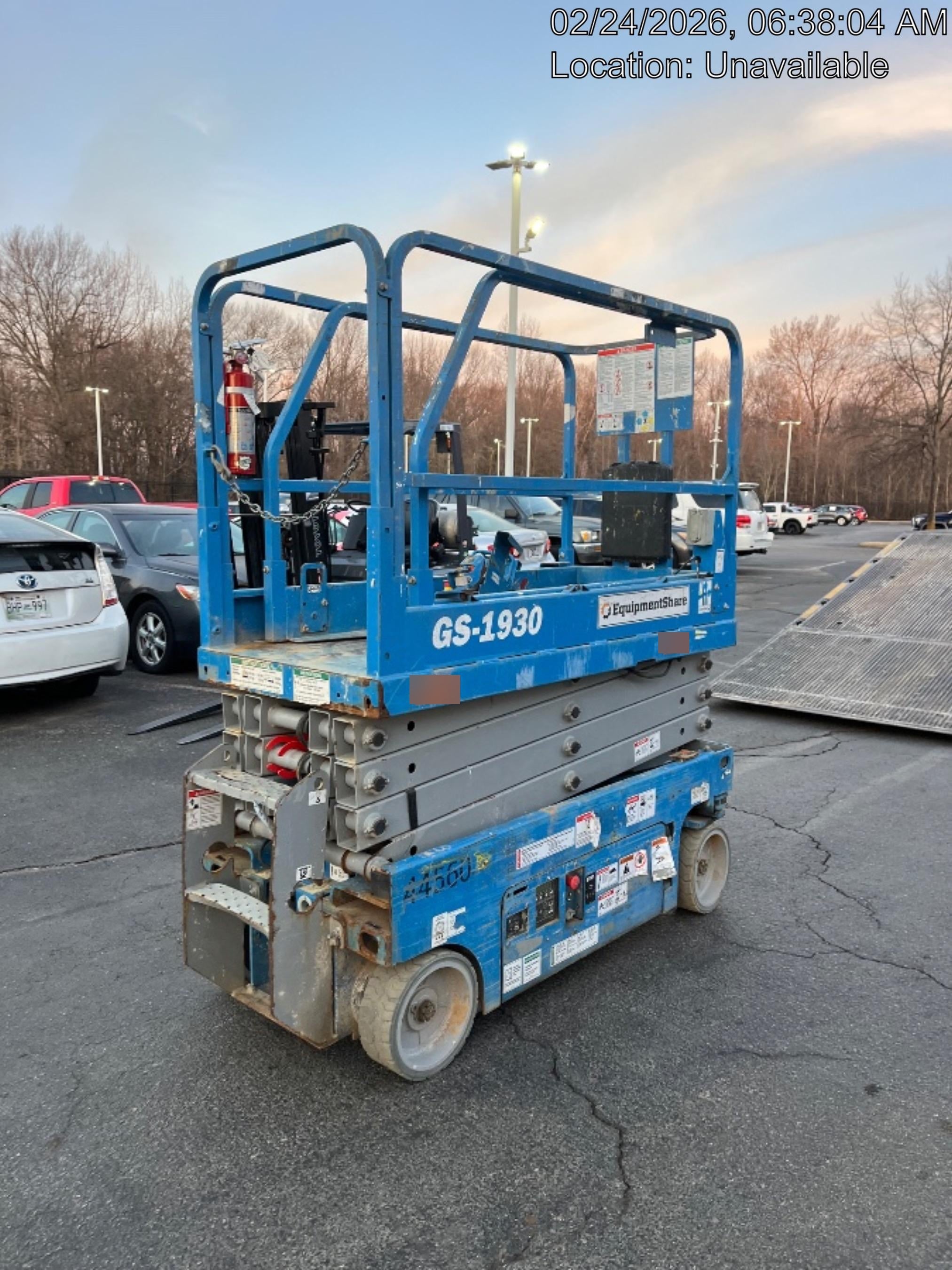 2019 Genie GS-1930 Fixed rails with chain Entry