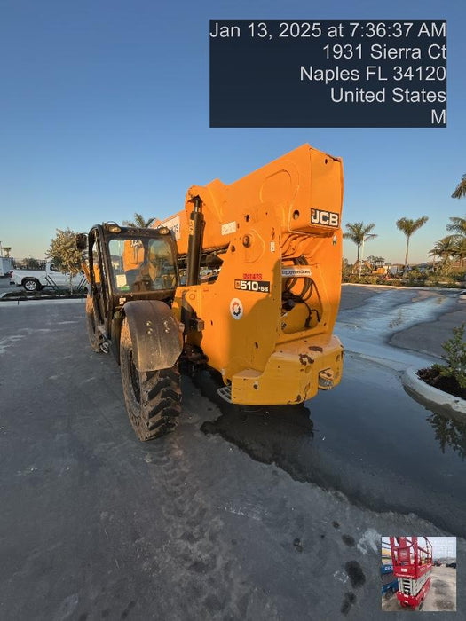 2022 JCB 510-56 74Hp Dsl, Canopy, Sld Tires, LED WL, Bcn, L Hook, EST