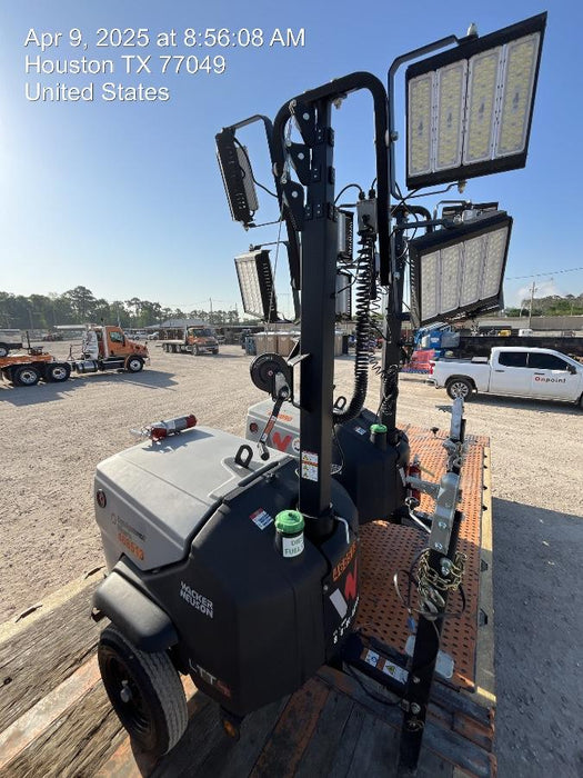 2024 Wacker Neuson LTT4 Diesel, Kohler KDW702, Deep Sea Controller, Auto Start, LED 320W, Bypass Outlet, T3