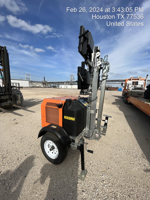 2024 Wanco WLTT-4MM4K Diesel, Deep Sea Controller, Shore Power Plug, Auto Start, (4) 350W LED Floodlights, 4kW Generator, 60 Gal Fuel Tank, 2" Ball, T3