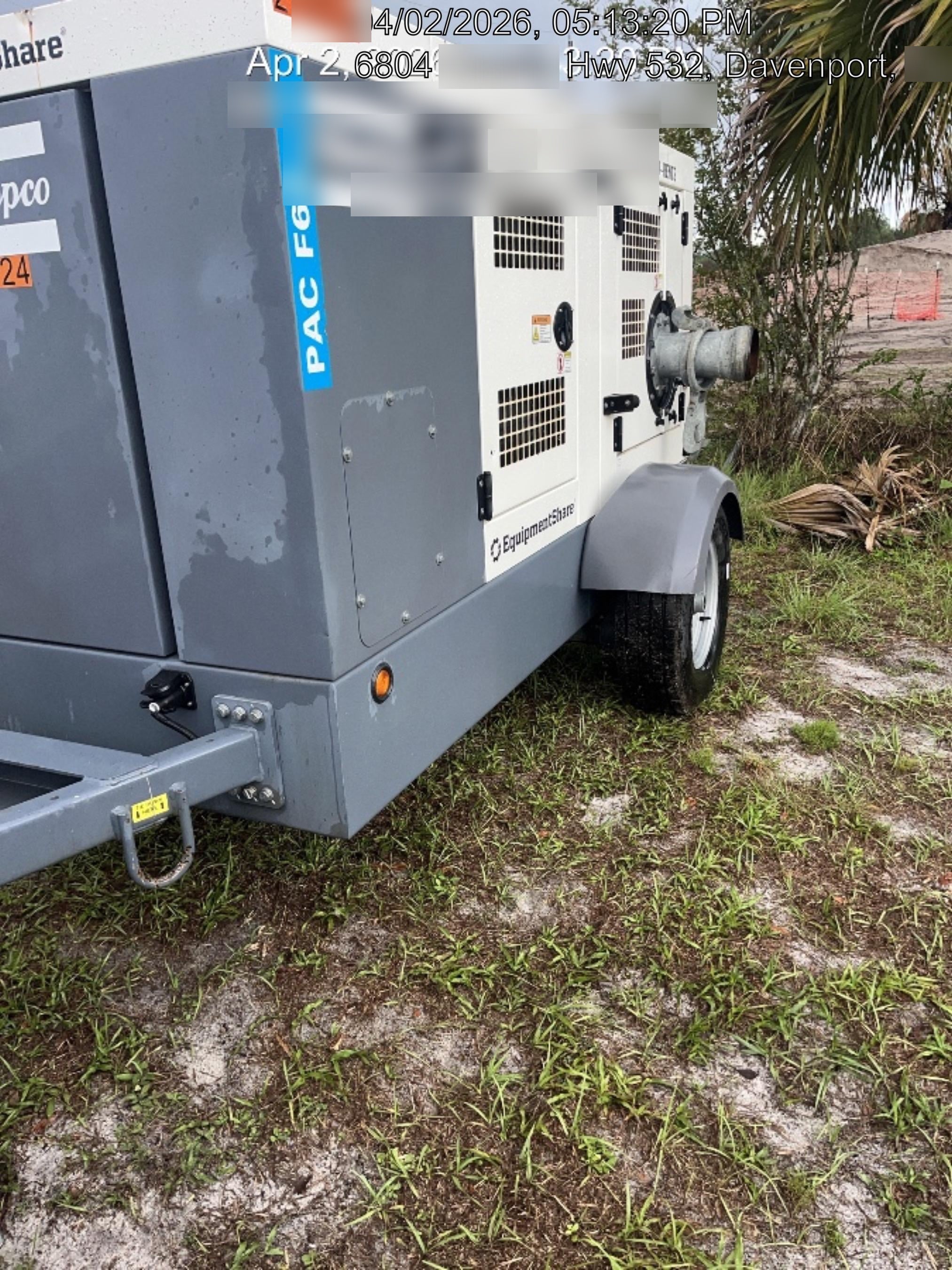 2022 ATLAS COPCO PAC F66 KD-S