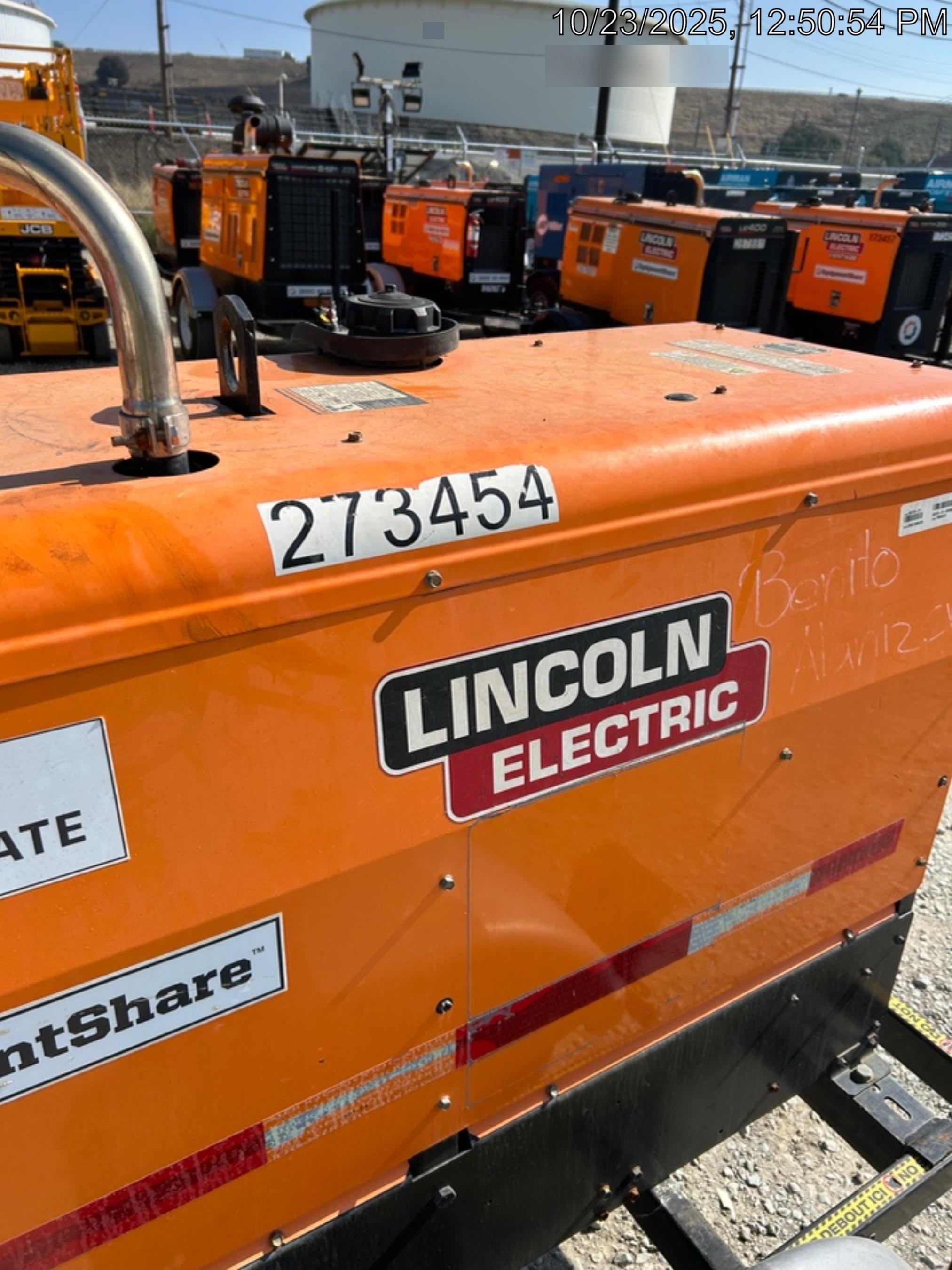 2022 Lincoln Electric LE400 Kubota V1505, Trlr, Cable Rack, Light Kit, ES Decals, T3