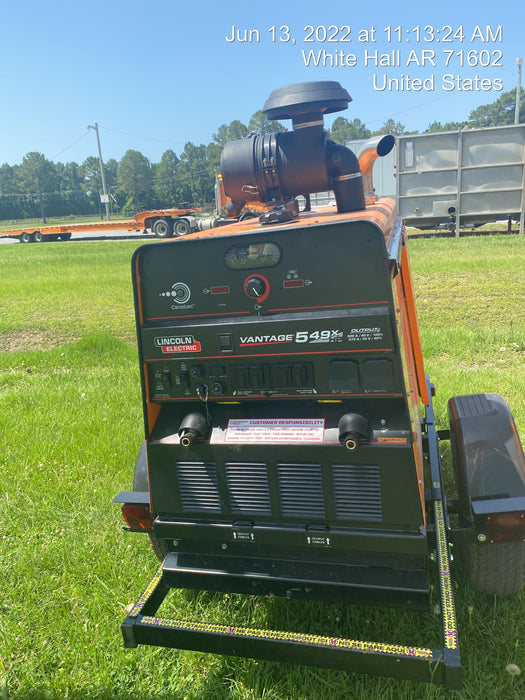 2022 Lincoln Electric Vantage 549X VANTAGE 549X READY-PAK 3