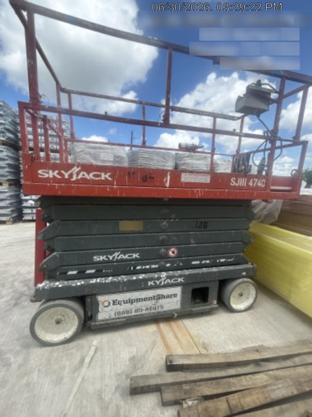 2018 SKYJACK SJIII-4740