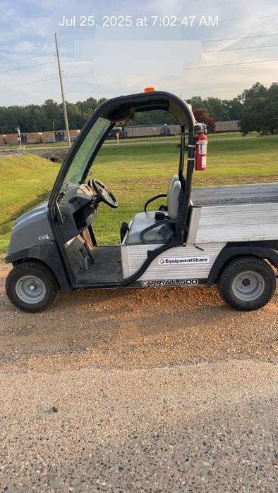 2020 Club Car CA500E Canopy, NM Tires, 48-volt Electric Drive System w/ 500 amp Motor Controller