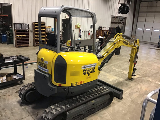 2018 Wacker Neuson EZ28 EZ28 6K Track Excavator, TRK,LGD,CNPY, Manual QC, Buckets: 24" ,18", 12"