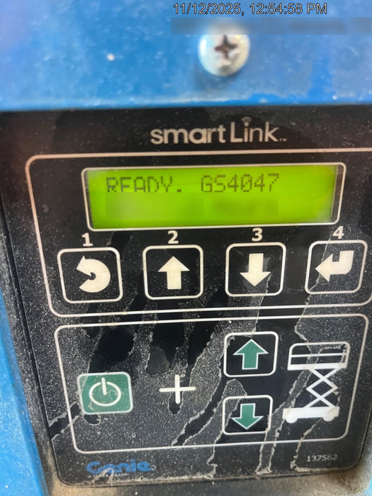 2019 Genie GS-4047 Folding rails with half height swing gate