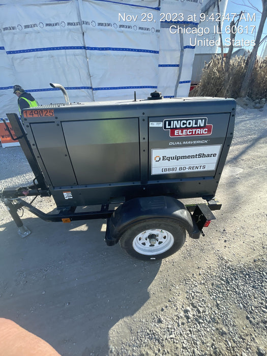 2021 Lincoln Electric Dual Maverick 200/200X Ready Pak 3 (includes trailer, cable rack, fender light kit)