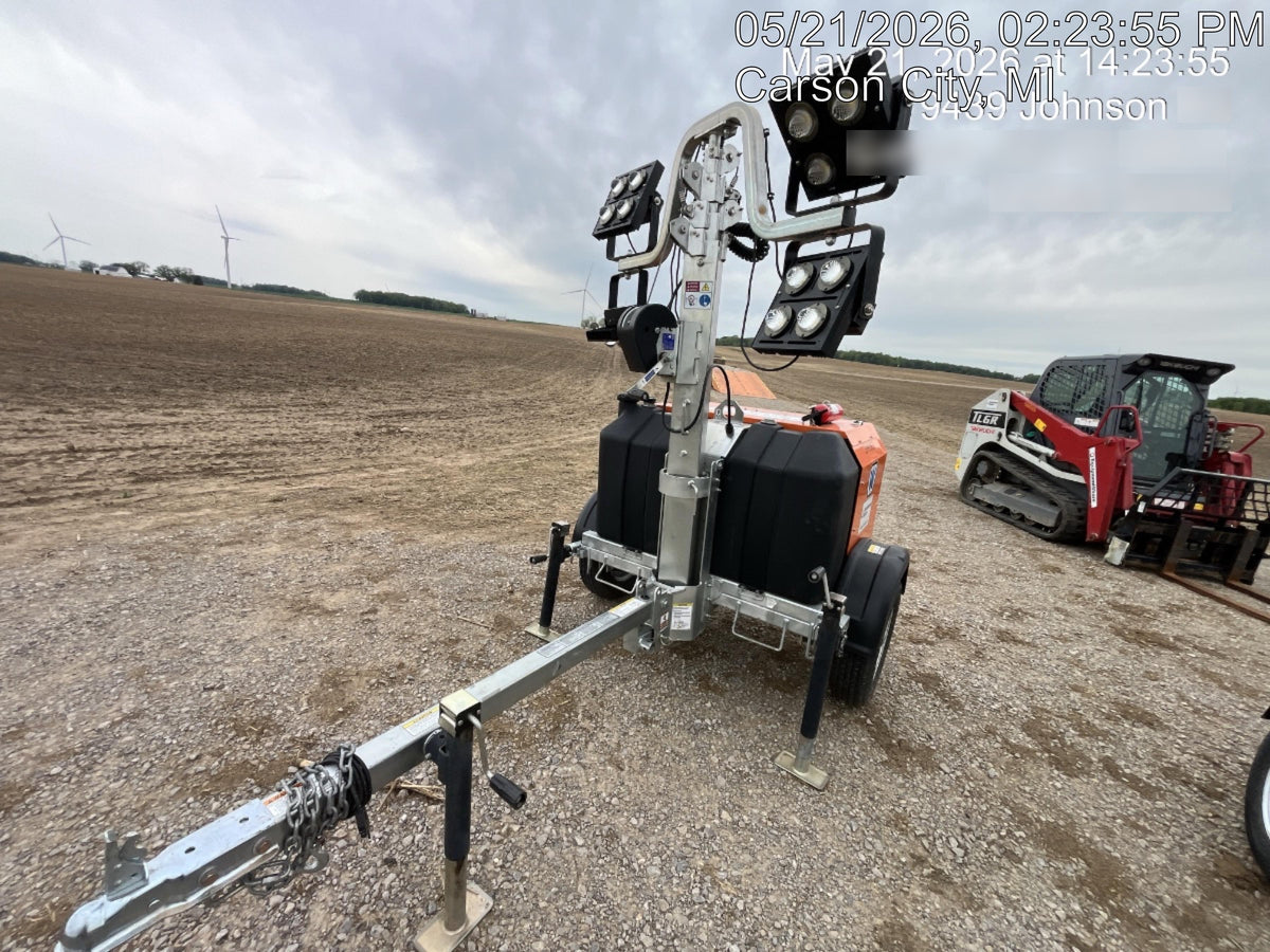 2024 Wanco WLTT-4MM4K Diesel, Deep Sea Controller, Shore Power Plug, Auto Start, (4) 350W LED Floodlights, 4kW Generator, 60 Gal Fuel Tank, 2" Ball, T3