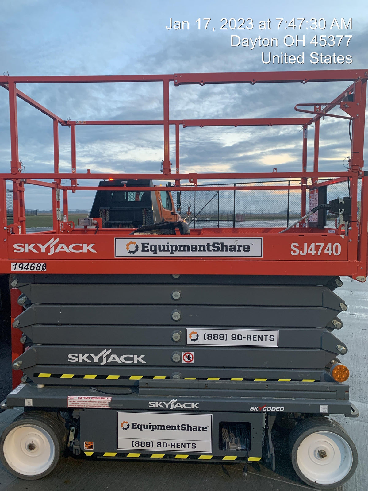 2021 SKYJACK SJ4740