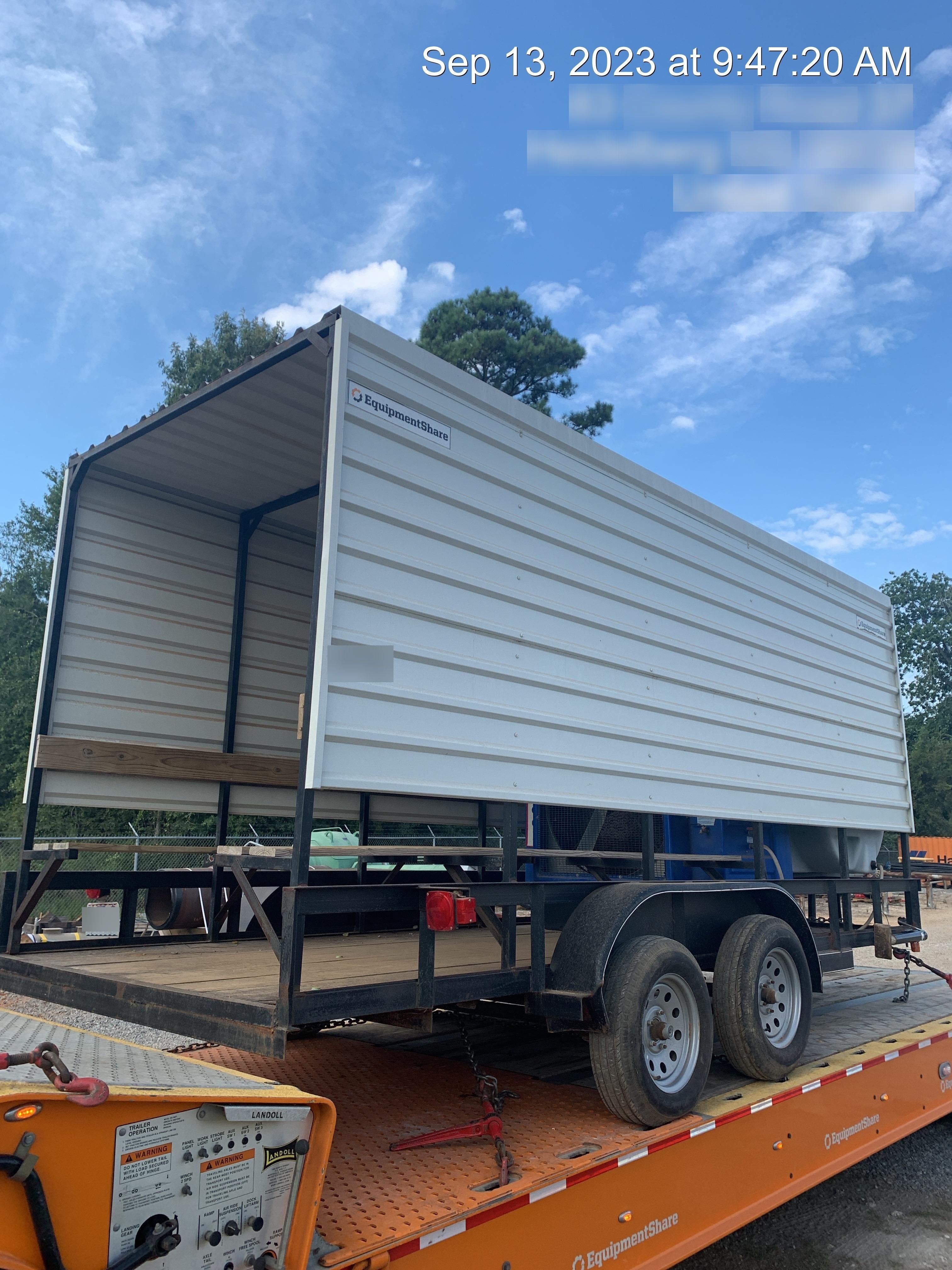 2019 CENTEX Cooling Trailer