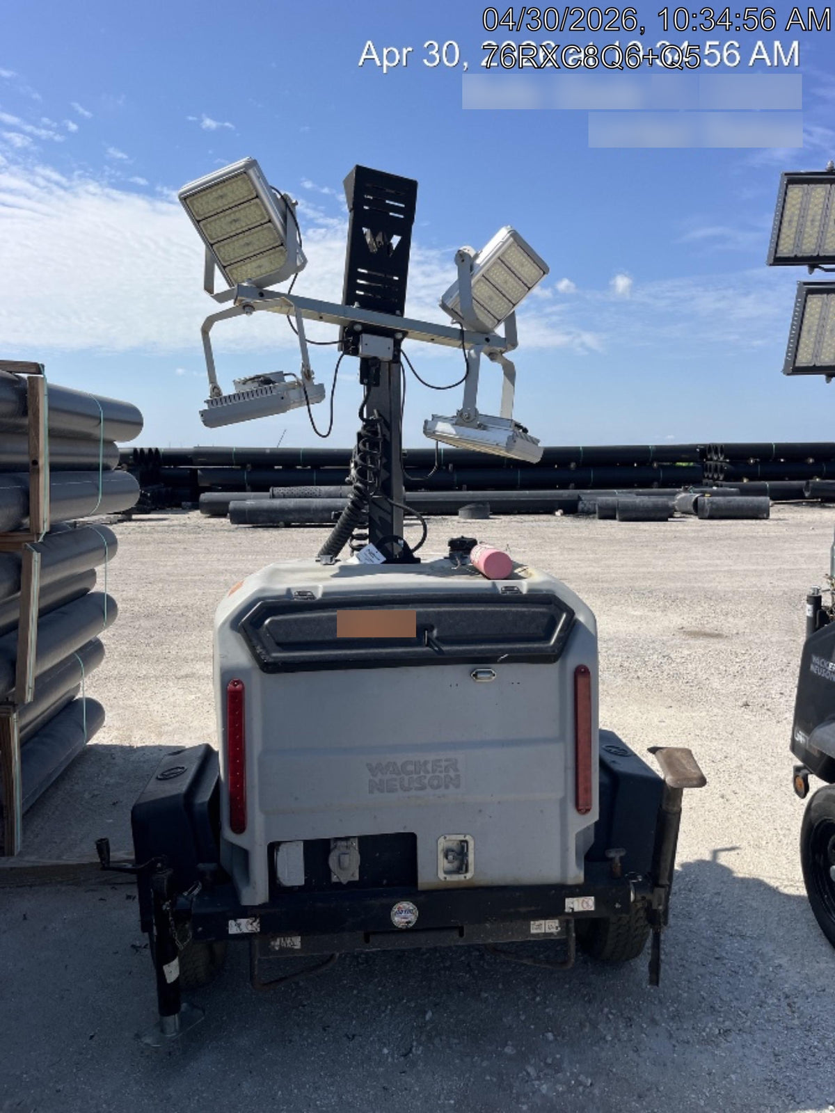 2019 Wacker Neuson LTV6K-LED LED Lighting, ES Track Hardware, Fuel Level Sensor