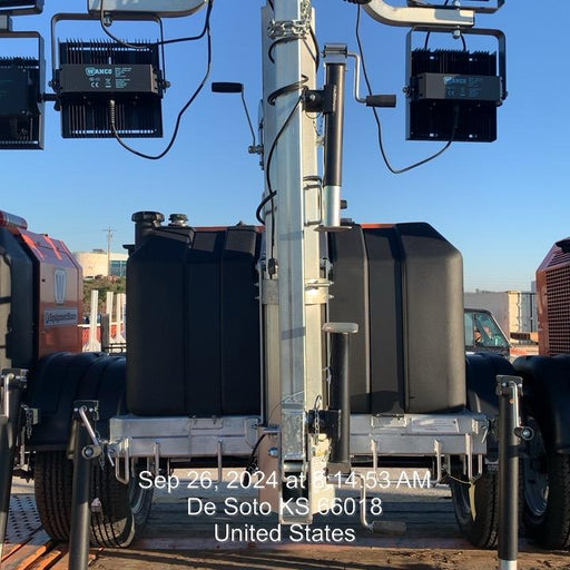 2024 Wanco WLTT-4MM4K Diesel, Deep Sea Controller, Shore Power Plug, Auto Start, (4) 350W LED Floodlights, 4kW Generator, 60 Gal Fuel Tank, 2" Ball, T3