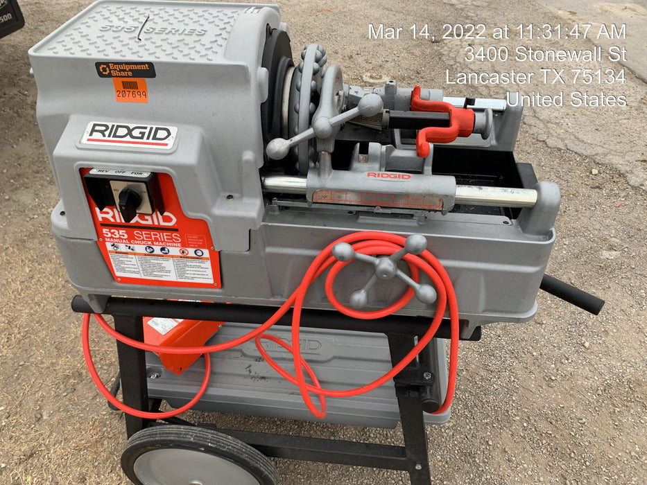 2021 RIDGID 535