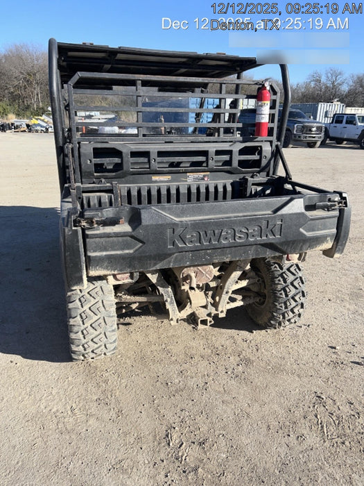 2019 Kawasaki Mule PRO-DXT Standard Options, Backup Alarm, Beacon, Plastic Hard Top, Poly Windshield, Horn Kit