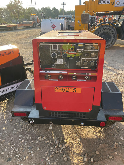 2023 Shindaiwa DGW400MDL Kubota D902 Engine, 23 HP, Dual Op Welder, Wire, Arc, Droop Stick, Tig, and CC Stick Functionality, Simulphase, 3 Phase and 1 Phase Gen Output, Single Axle NB Trlr, Slr Trckl Chrg 12V 12W, Fire Ext