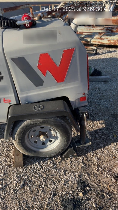 2018 Wacker Neuson LTV6L-MH Wacker Neuson LTV6L Mobile Light Tower w/Fuel Level Sensor Installed