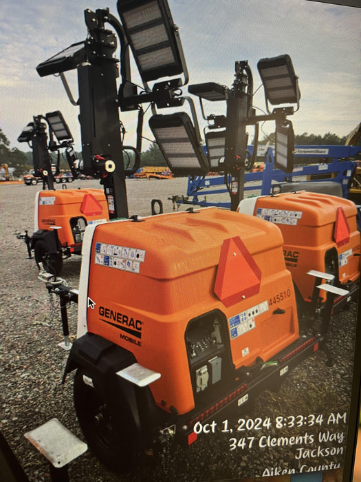 2024 Generac MLT6SKDS-STD4 ELEC WINCH Diesel, Electric Winch Mast, Powerzone Controller, (4) 320W LED Lights, 4kW Generator, 39.9 Gal Fuel Tank, 2" pintle, T3