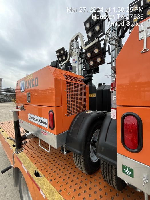 2024 Wanco WLTT-4MM4K Diesel, Deep Sea Controller, Shore Power Plug, Auto Start, (4) 350W LED Floodlights, 4kW Generator, 60 Gal Fuel Tank, 2" Ball, T3