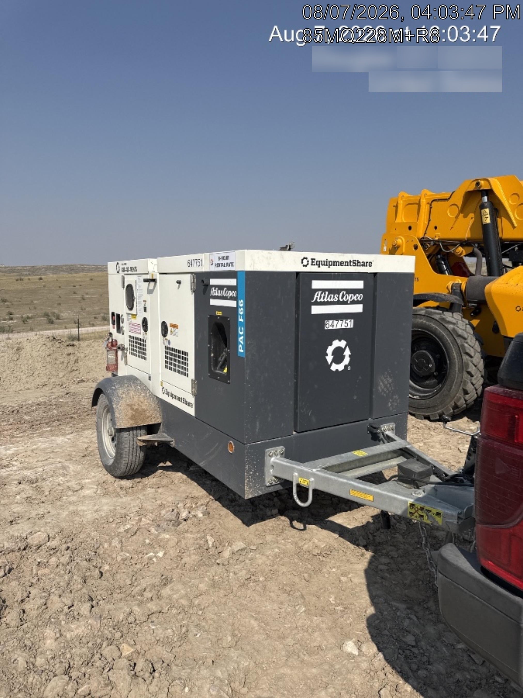2026 ATLAS COPCO PAC F66 KD-S