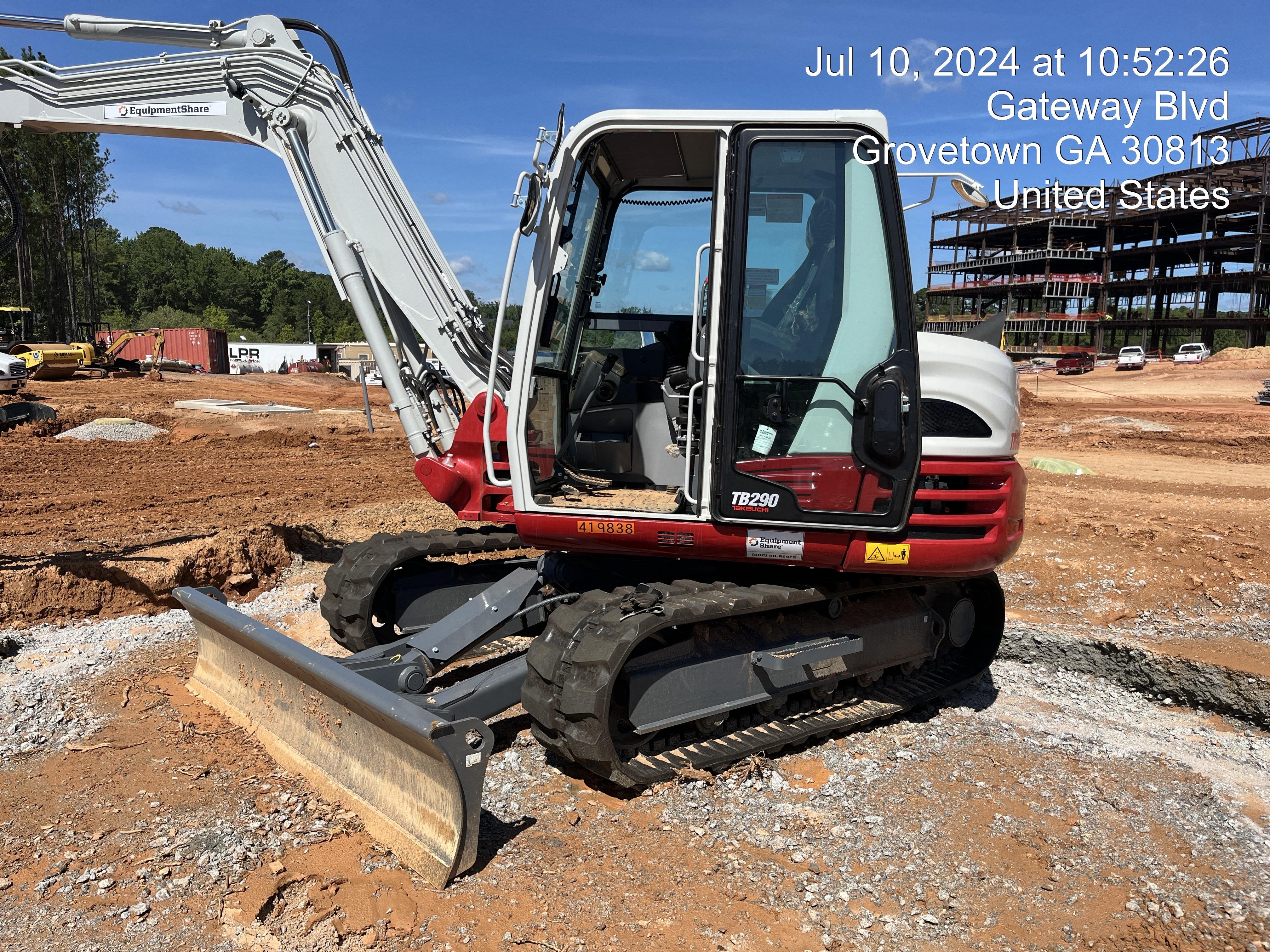 2024 TAKEUCHI TB290-CR