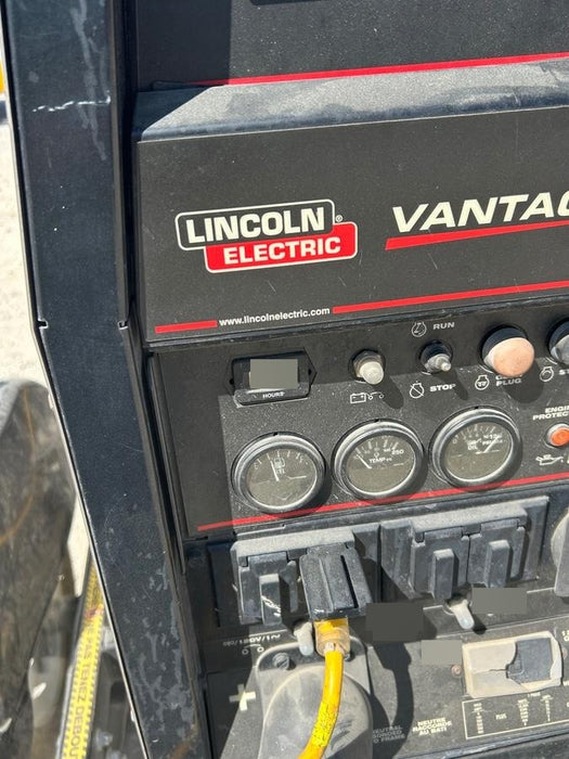 2019 Lincoln Electric Vantage 322 Welder Ready-Pak 3, Two wheel trailer, Fender and Light kit, Cable Rack