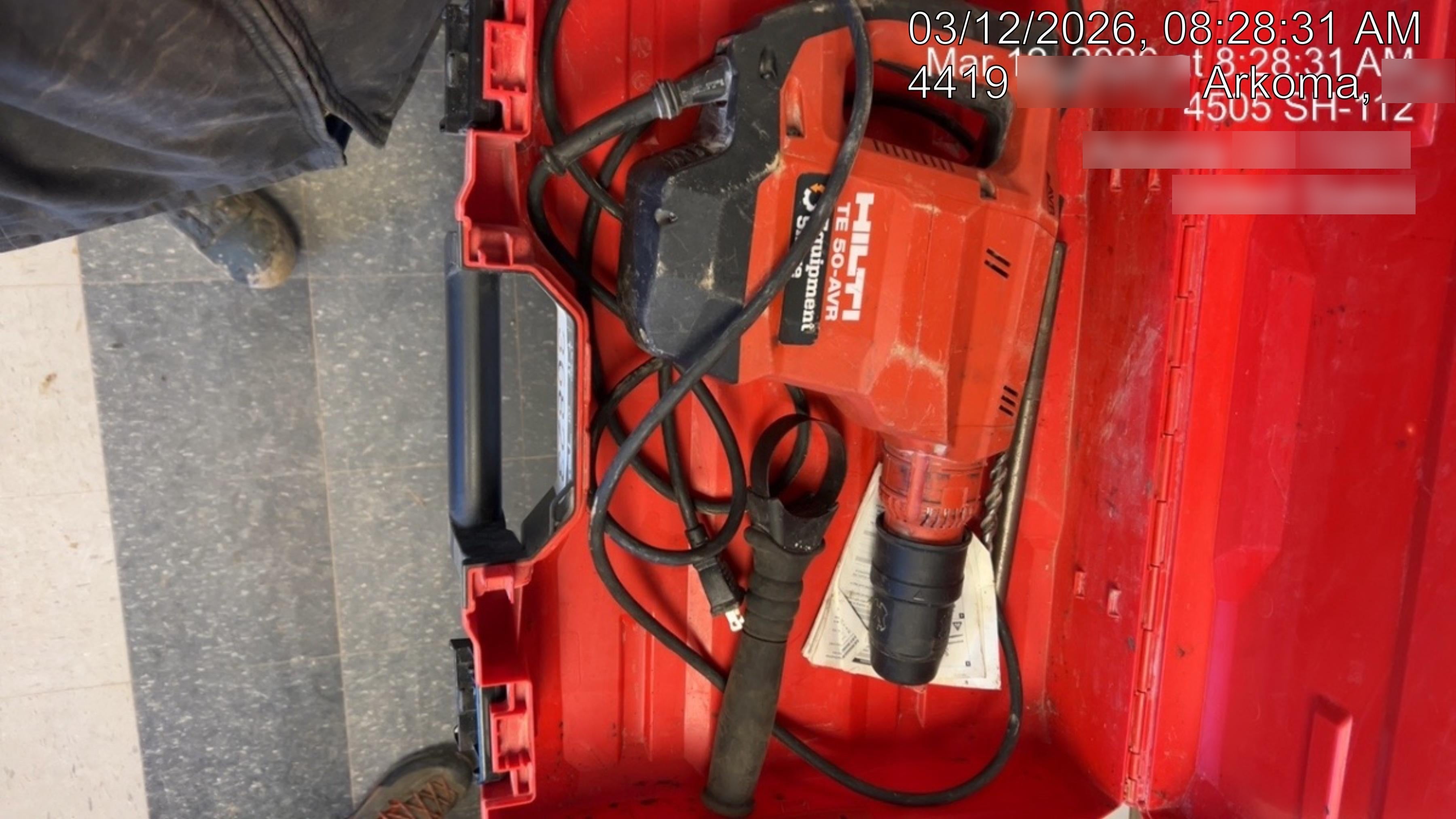 2019 HILTI TE 50-AVR