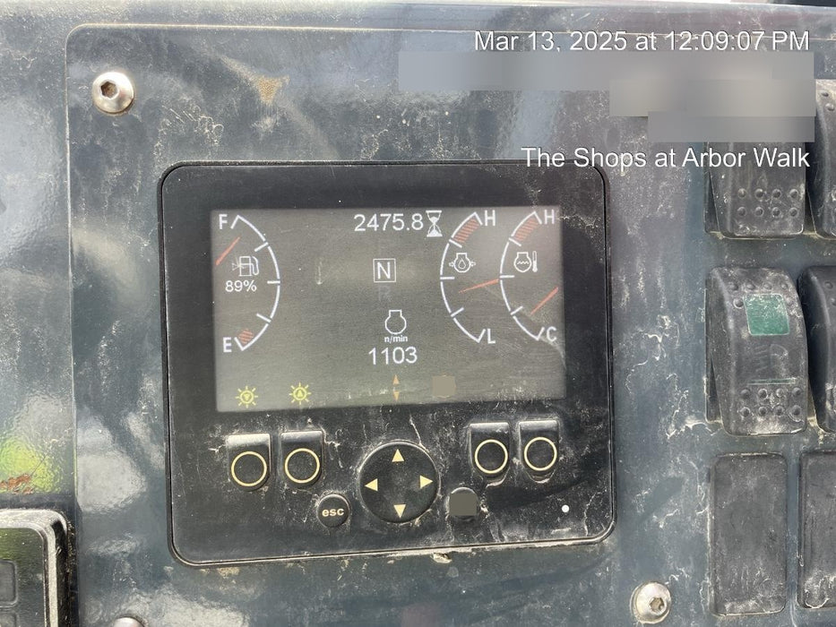 2019 Manitou MTA8044 MTA 8044 - 74 HP T4, Canopy, Worklights/Strobe, Beacon, 66" Carriage, 48" Forks, Solid Tires, Lift Hook, Aux Hydraulics