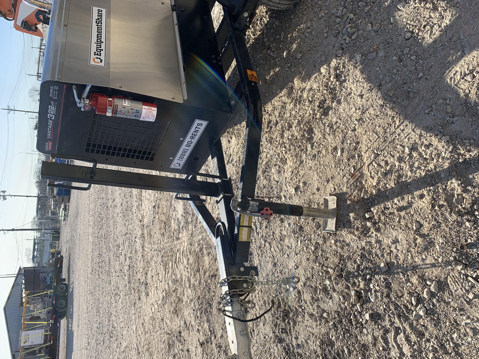 2020 Lincoln Electric Vantage 322 Welder Ready-Pak 3, w/ GPS & Decals (includes trailer, cable rack, fender light kit)