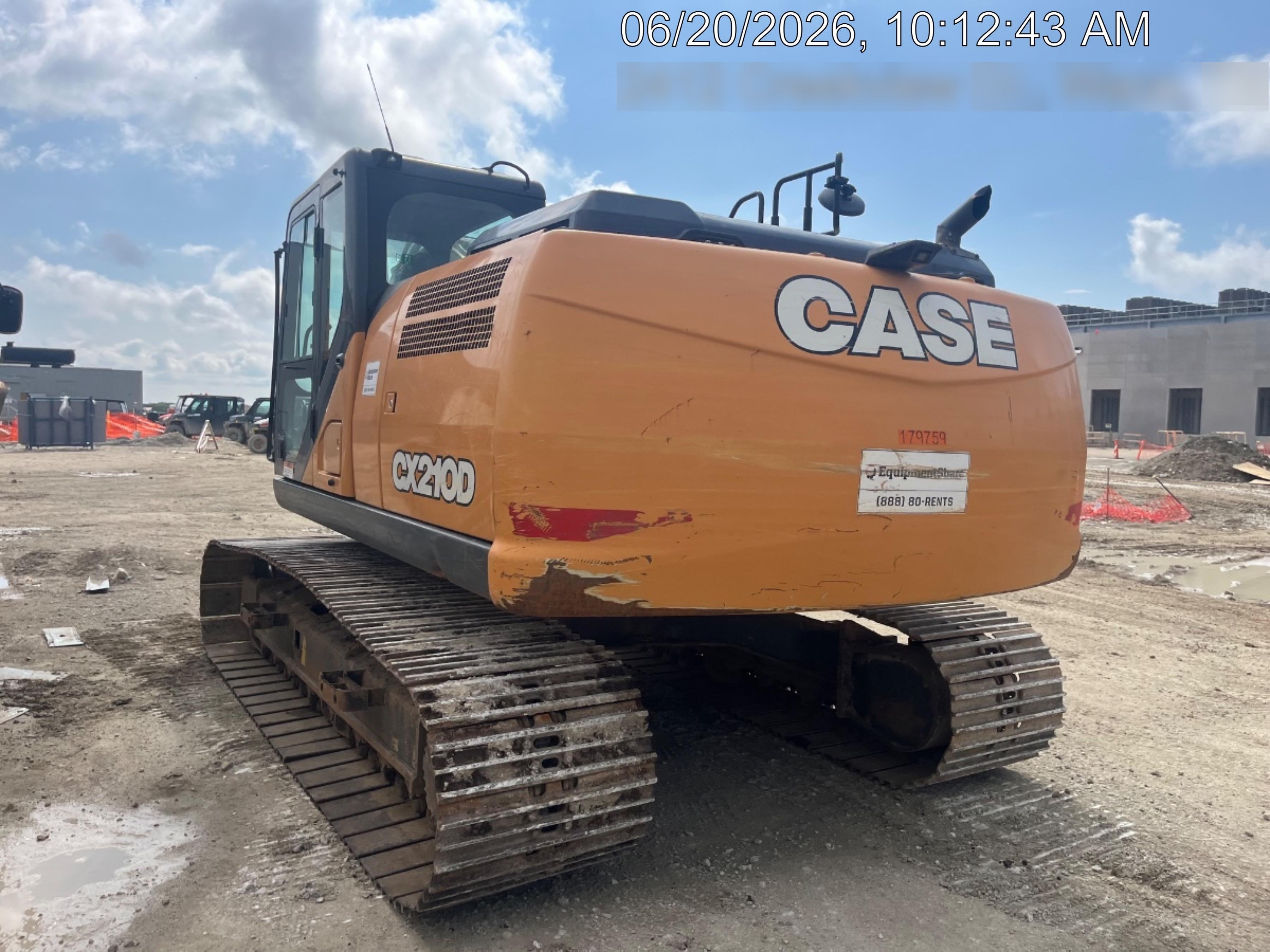 2021 CASE CX210D