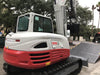 2019 Takeuchi TB290 Cab, AC, Rubber Tracks, Dozer Blade, Travel Alarm, Control Pattern Change Valve, Auxiliary Hydraulics w/18" Quick Coupler Bucket with teeth, 6.2 cu. ft. capacity/24" Quick Coupler Bucket with teeth, 8.6 cu. ft. capacity/36" Quick Coupler Bucket with teeth, 13.4 cu. ft. capacity, Quick Coupler, Hydraulic Thumb Installed
