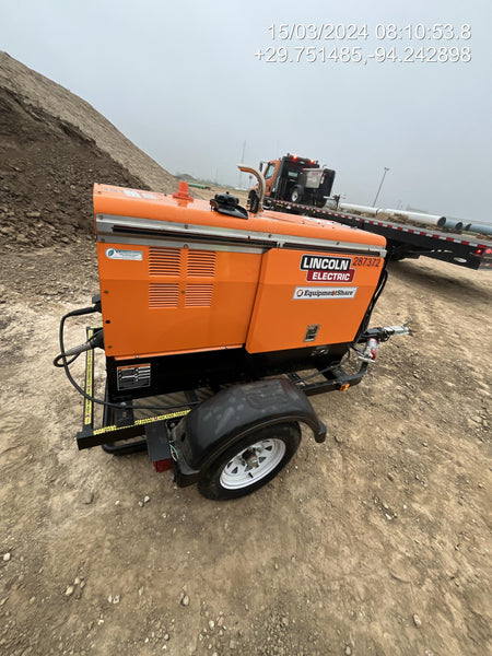2022 Lincoln Electric LE400 Kubota V1505, Trlr, Cable Rack, Light Kit, ES Decals, T3