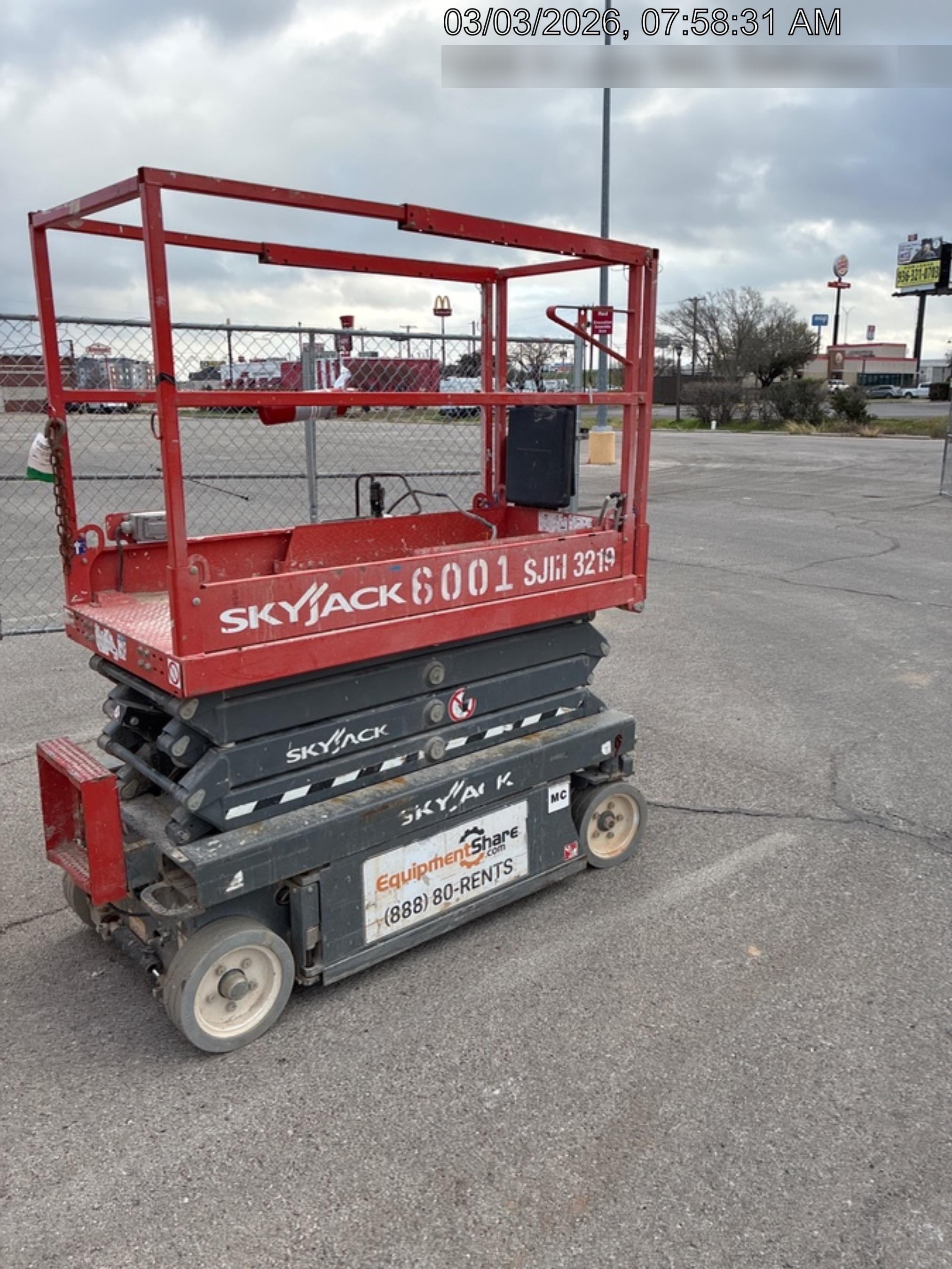 2017 Skyjack SJIII-3219 Skyjack SJ3219, Trojan Battery Set, Extended Warranty 5yr/5k hr