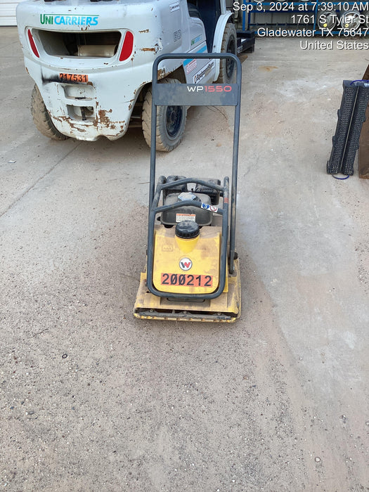 2022 WACKER NEUSON WP1550AW