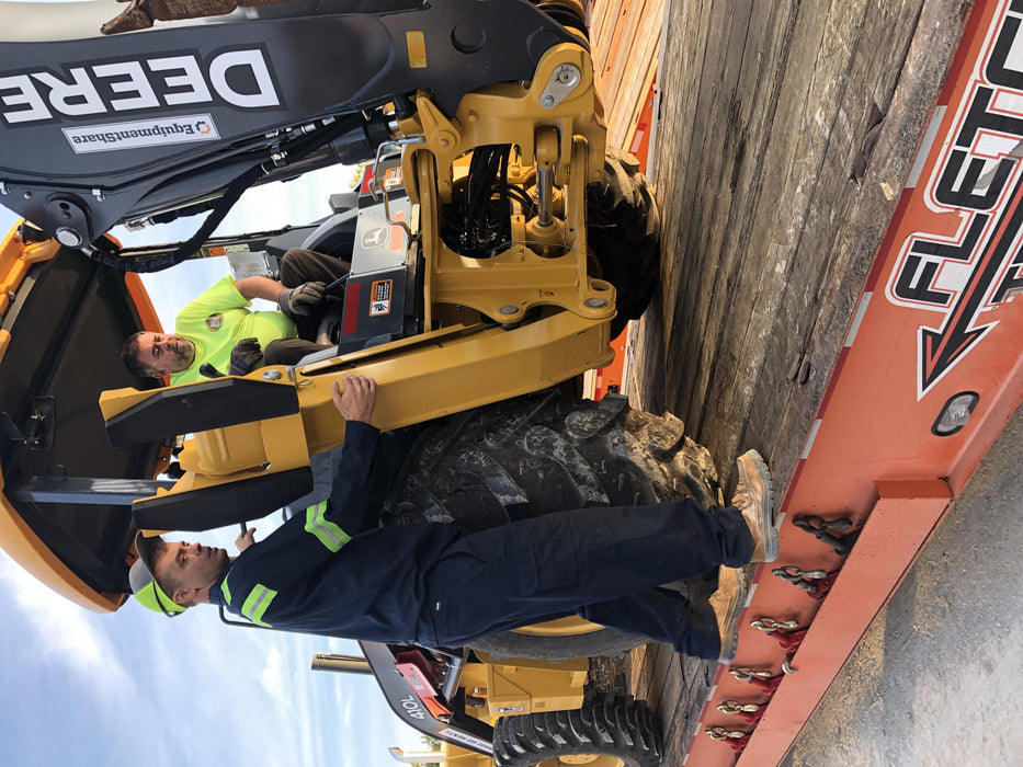 2020 John Deere 410L - Extendable Stick Canopy, 4WD, Extendable Stick, Pilot Controls, 2 Way Hydraulics, TAG Manual QC