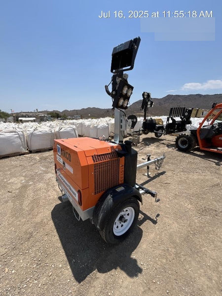 2024 Wanco WLTT-4MM4K Diesel, Deep Sea Controller, Shore Power Plug, Auto Start, (4) 350W LED Floodlights, 4kW Generator, 60 Gal Fuel Tank, 2" Ball, T3
