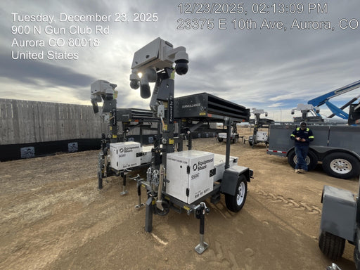 2025 NATIONAL SIGNAL Sunray Solar-Powered Mobile Integrator Tower