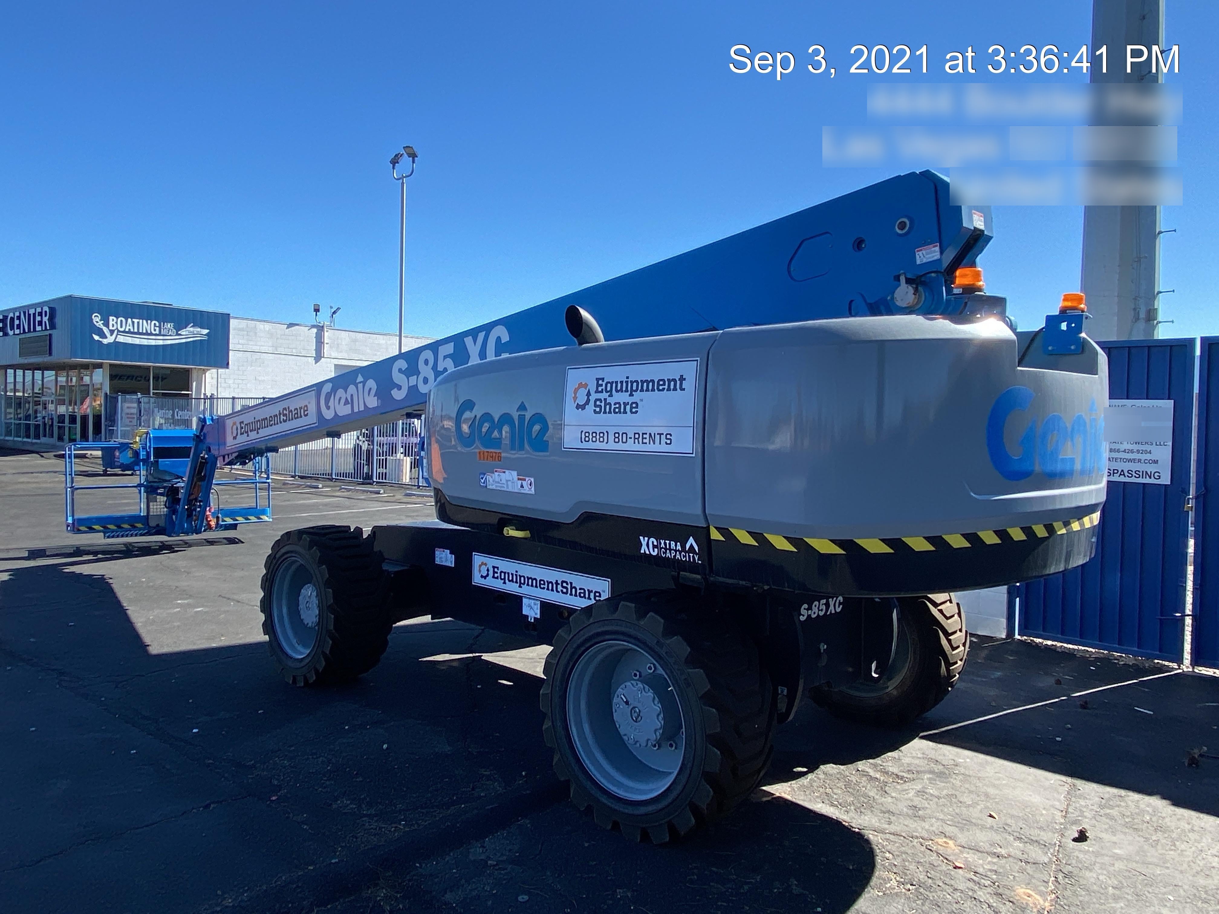 2020 GENIE S-85 XC