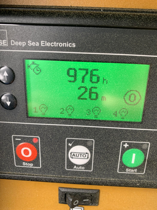 2021 Allmand NLV3GR (4) LED Light Fixture 350W, 23' Vertical Mast, 3kW Prime, Towable, Deep Sea L401, Leveling Jacks, Yanmar T4F 5.8hp