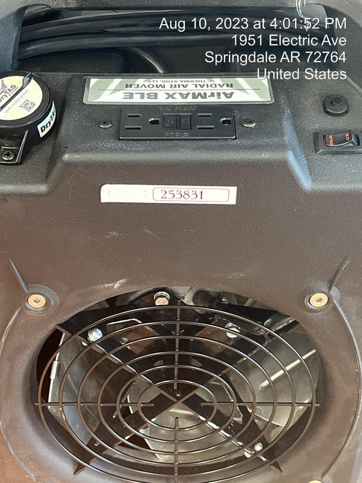 2022 PHOENIX AirMAX Radial Air Mover