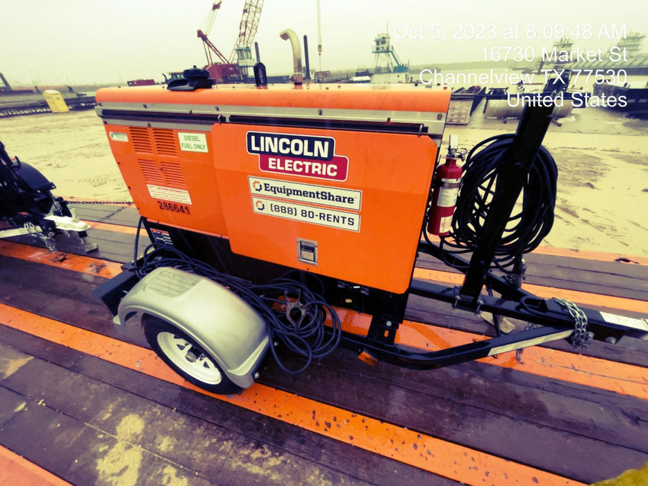 2022 Lincoln Electric LE400 Kubota V1505, Trlr, Cable Rack, Light Kit, ES Decals, T3