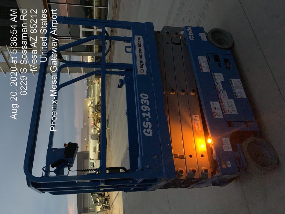 2020 Genie GS-1930 Standard Machine