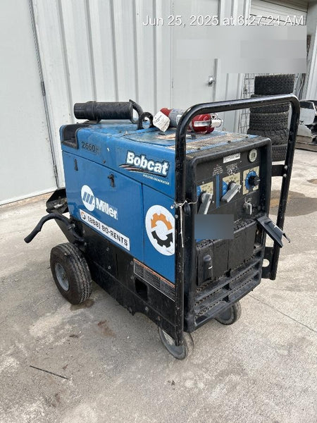 2019 Miller Electric BOBCAT 250 LP/Propane, Running Gear, Tank Bracket, Hose