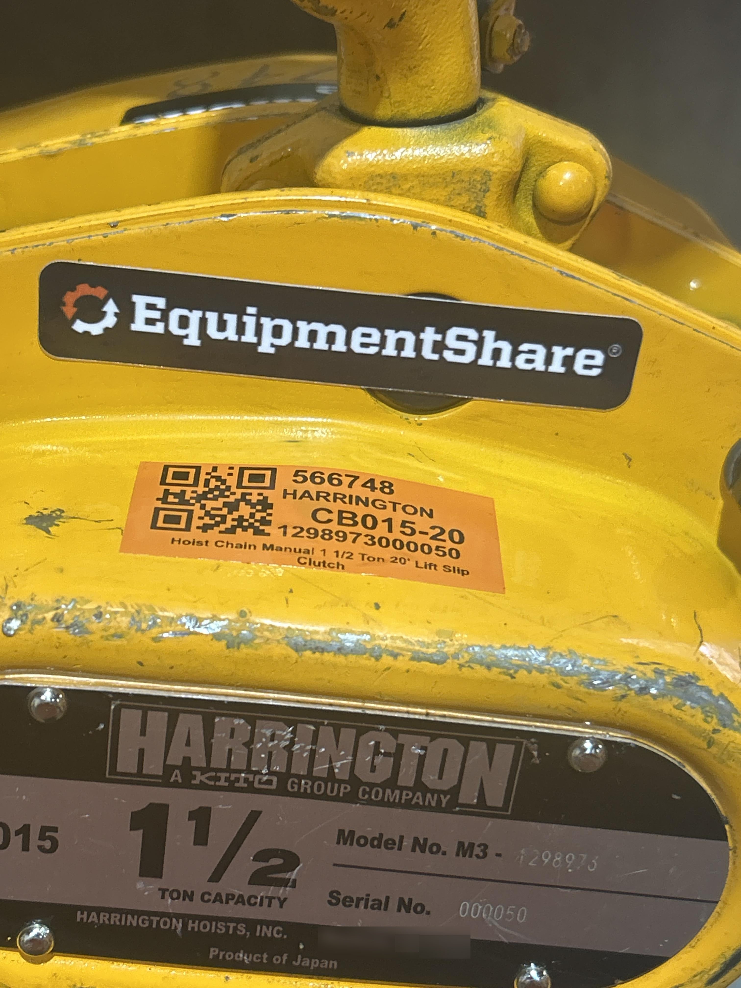 2025 HARRINGTON CB015-20