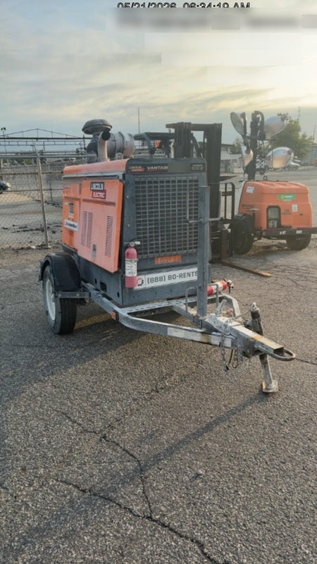 2021 Lincoln Electric Vantage 549X Ready Pak 3, ORANGE (includes trailer, cable rack, fender light kit)